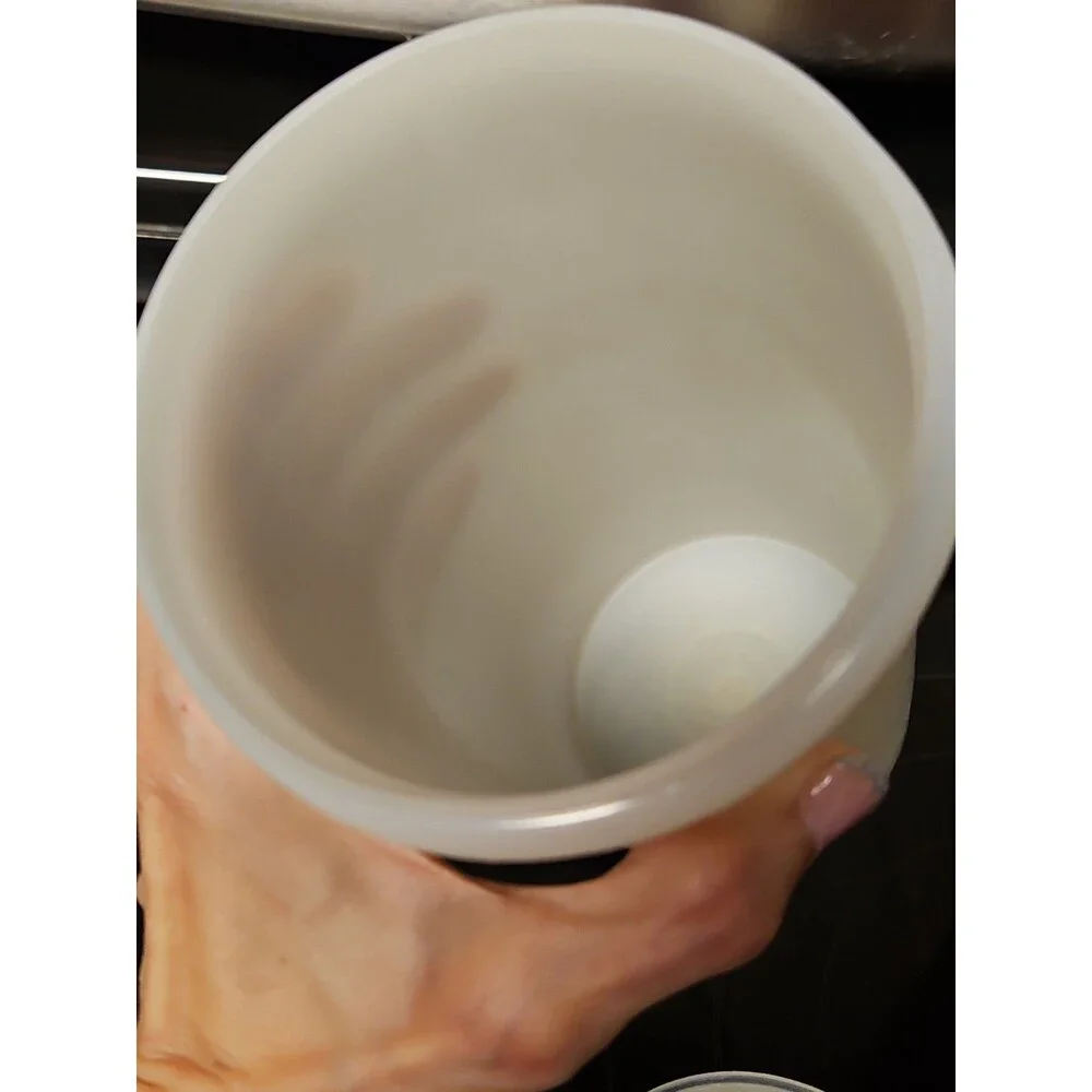 Vintage Tupperware 261 Sheer Handolier Pitcher Sheer Flip Top Seal 563